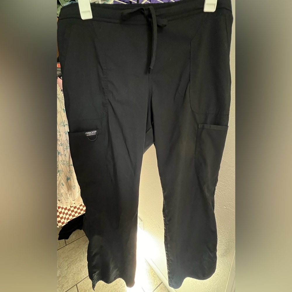Cherokee Authentic Workwear black scrub bottoms!
